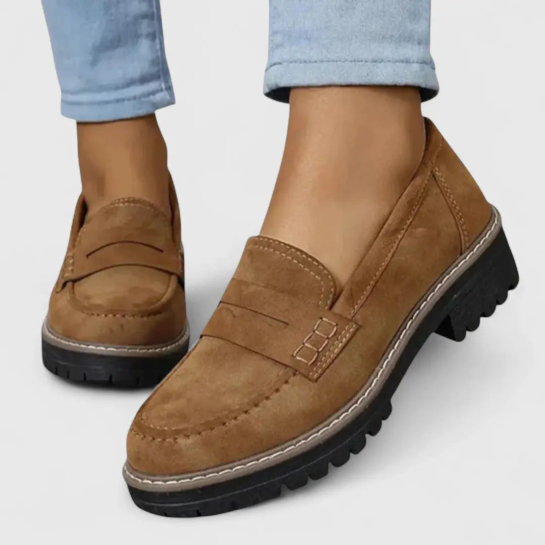Helena | Dame Loafers med Ergonomisk Buestøtte og Stødabsorberende Sål | Komfortable Hverdagsko 4