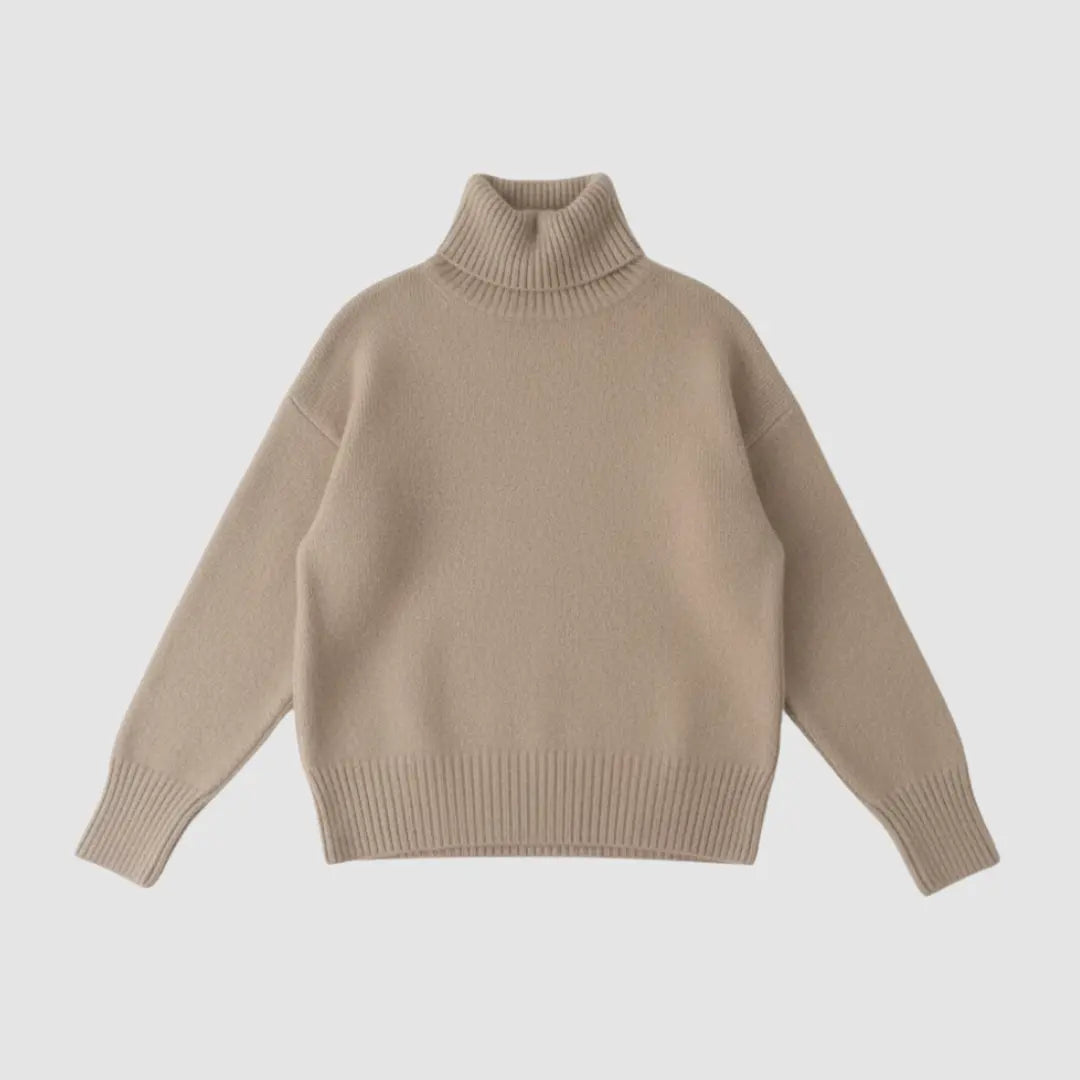 Emma | Sweater Dame med Rullekrave – Blød, Varm & Komfortabel