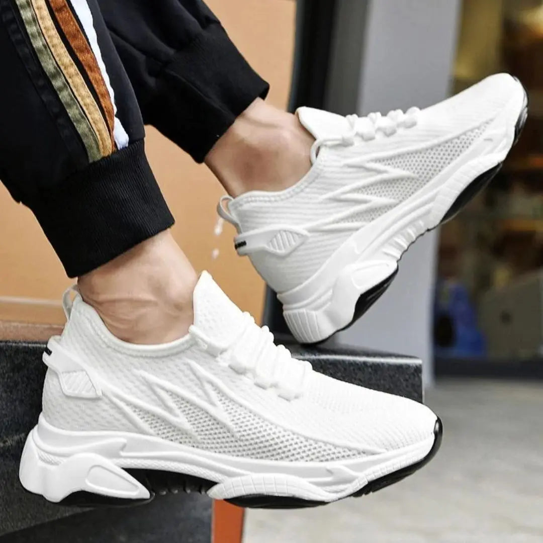Henrik | Sneakers Til Mænd Diskret Forhøjelse Ergonomisk Komfort Til Hverdag