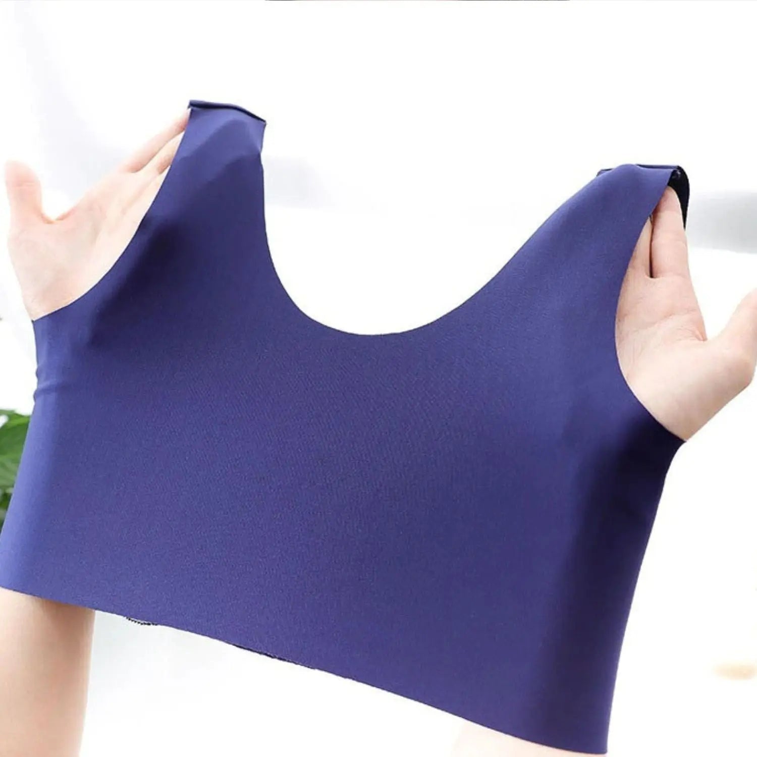Blonde BH Uden Bøjle | Plus Size Tynd Cup med Elegant Blonde Design | Komfortabel Pasform til Daglig Brug 17