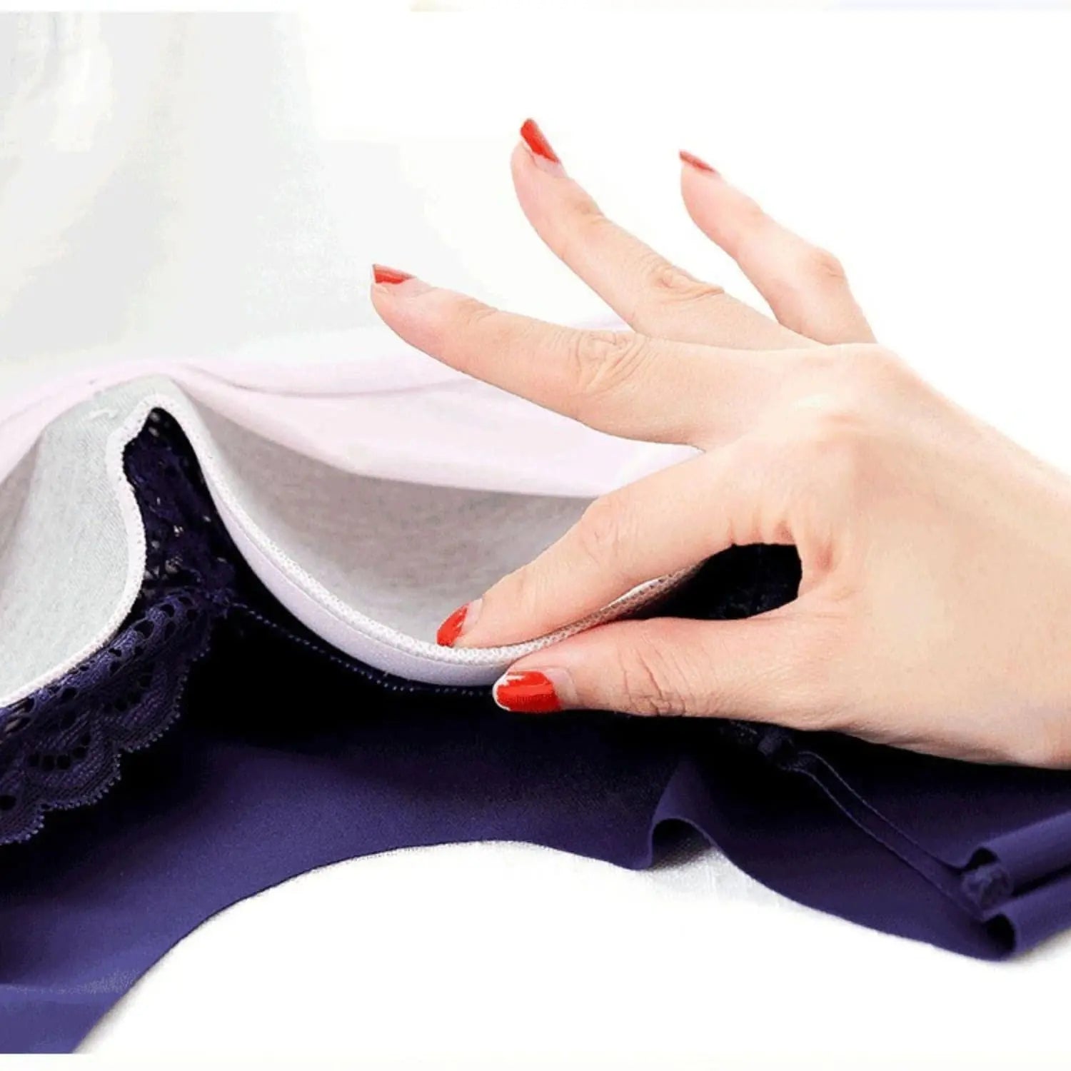 Blonde BH Uden Bøjle | Plus Size Tynd Cup med Elegant Blonde Design | Komfortabel Pasform til Daglig Brug 10