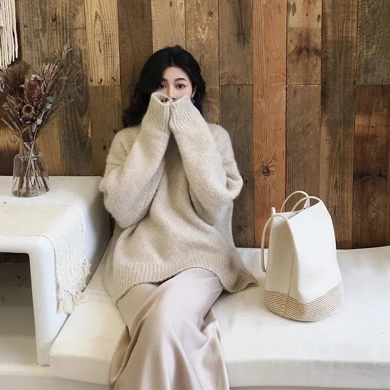 Sofie | Sweater Dame – Lange Ærmer, Rund Hals & Enkel Komfort