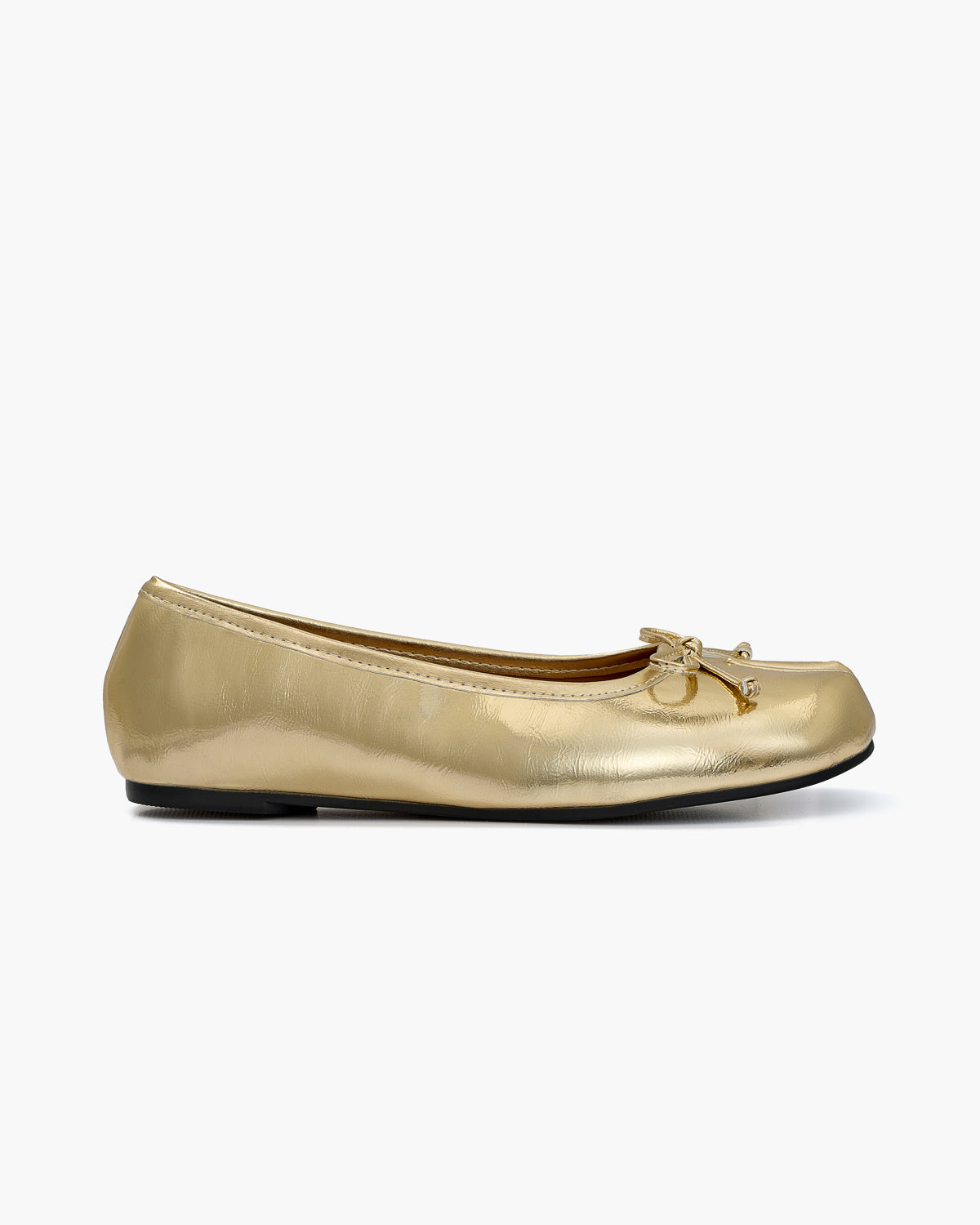 Tabi Ballet Flats Women – Bow Split Toe Microfibre Leather