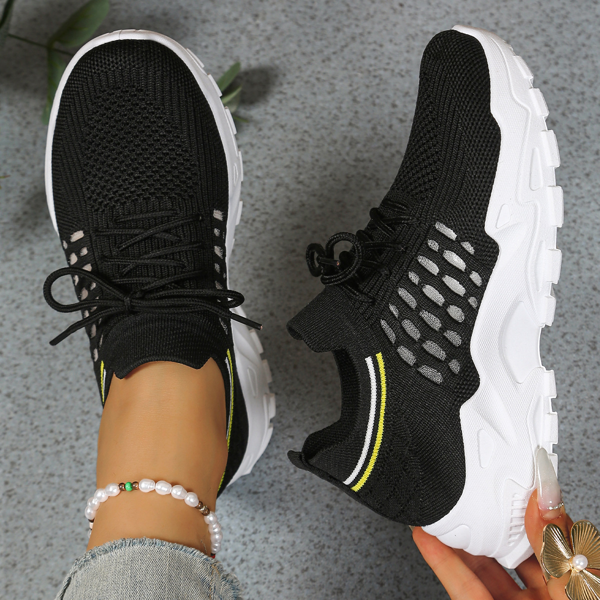 Ortopædiske Sneakers Dame | Bred Tåboks med Buestøtte | Ergonomisk Design for Optimal Komfort 2