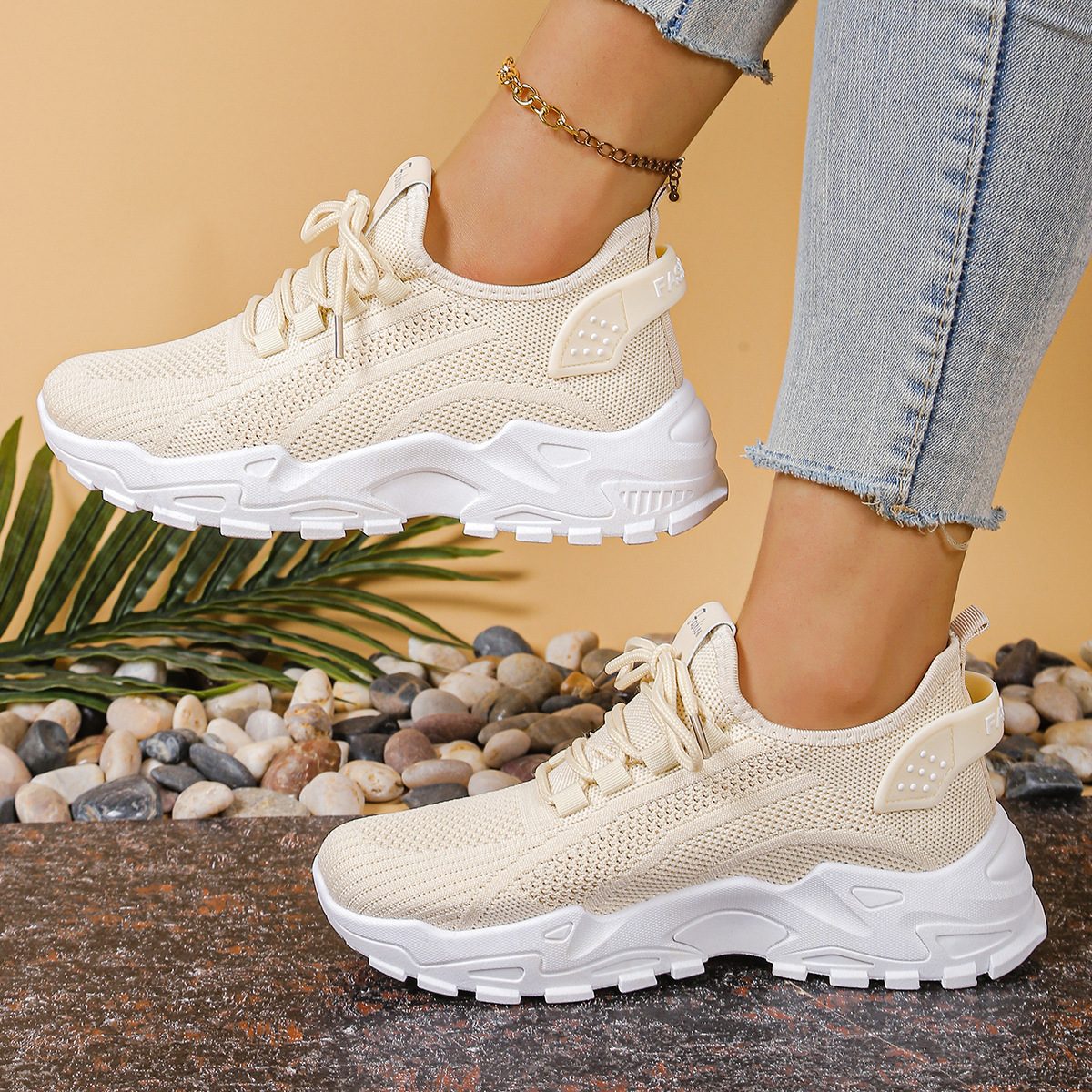 Ortopædiske Sneakers Dame | Bred Tåboks med Buestøtte | Ergonomisk Design for Optimal Komfort 1